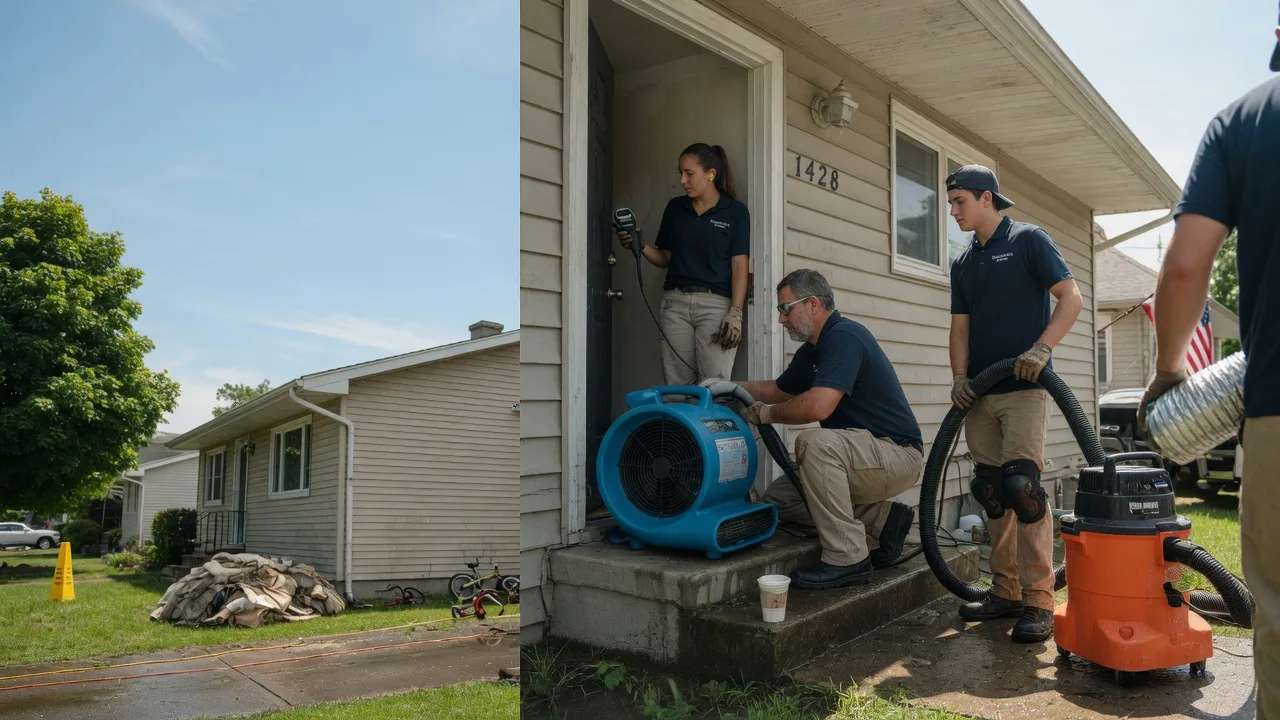 Water Damage Restoration in Washburn, ND near me